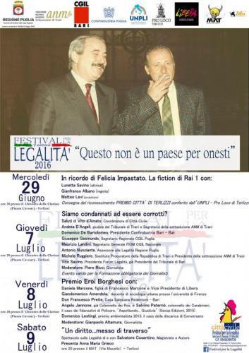 Festival Per La Legalità - Terlizzi