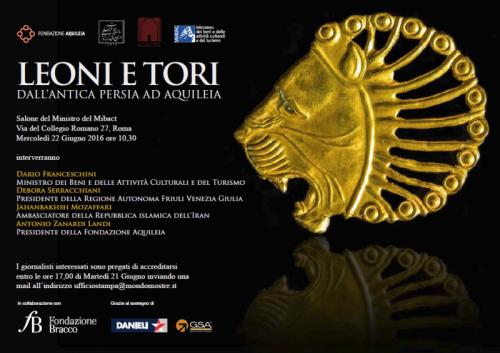 Leoni E Tori Dall'antica Persia Ad Aquileia - Roma