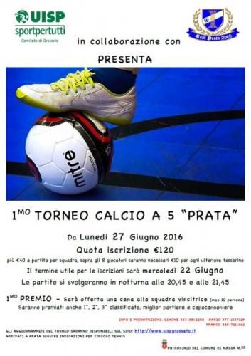 Torneo Calcio A 5 A Prata - Massa Marittima