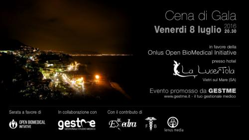 Cena Di Gala In Favore Di Obm Onlus - Vietri Sul Mare