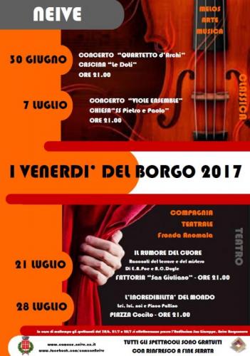 I Venerdì Del Borgo - Neive