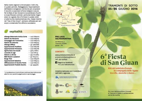 Fiesta Di San Giuan - Tramonti Di Sotto