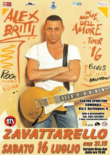Alex Britti In Concerto - Zavattarello