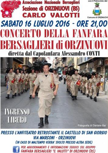 Concerto Fanfara Bersaglieri Orzinuovi - Orzinuovi