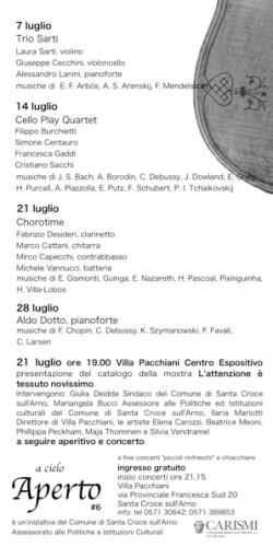 A Cielo Aperto - Santa Croce Sull'arno