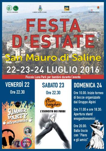 Festa D'estate  - San Mauro Di Saline