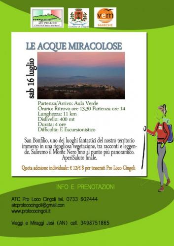 Le Acque Miracolose - Cingoli