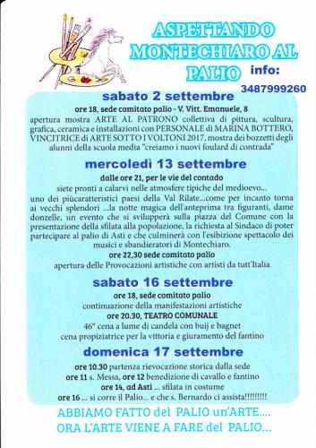 Aspettando Montechiaro Al Palio - Montechiaro D'asti