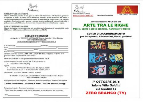 Arte Tra Le Righe - Zero Branco