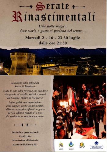 Serate Rinascimentali - Mondavio