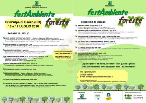 Festambiene Foreste - Canzo