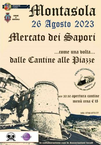 Il Mercato Dei Sapori A Montasola - Montasola