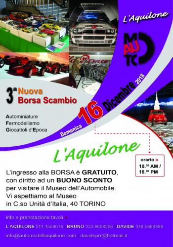 Borsa Scambio Modellismo  - Torino