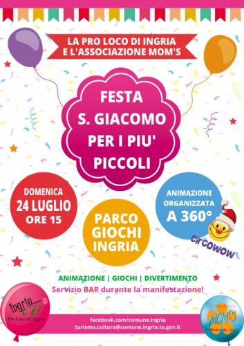Festa Di San Giacomo Per I Bambini - Ingria