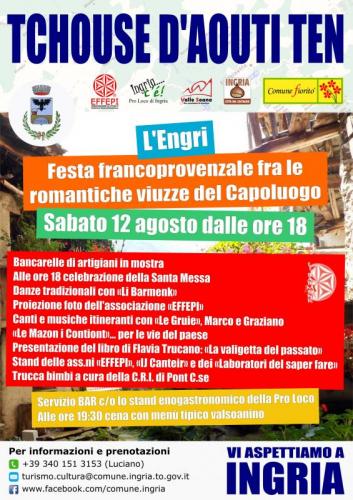 Thcouse D’aouti Ten (cose D’altri Tempi)  - Ingria