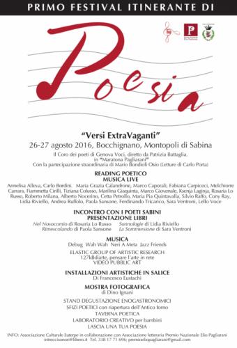 Versi Extra-vaganti - Montopoli Di Sabina