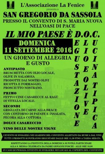 Il Mio Paese E' D.o.c. - San Gregorio Da Sassola