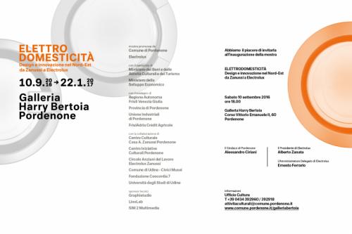 Mostra Elettrodomesticità - Pordenone