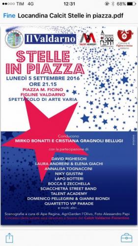 Stelle In Piazza - Figline e Incisa Valdarno