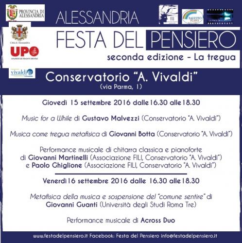 Festa Del Pensiero - Alessandria
