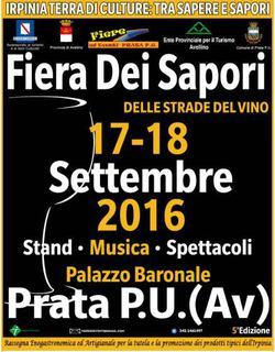 Fiera Dei Sapori Delle Strade Del Vino - Prata Di Principato Ultra