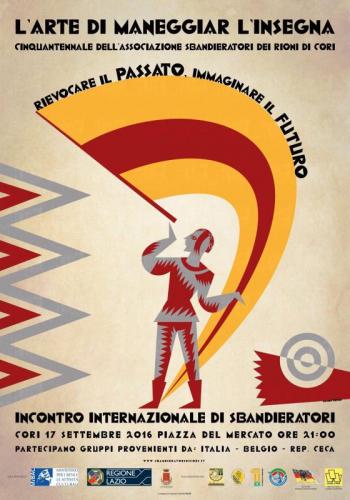 Sbandieratori Dei Rioni Di Cori - Cori