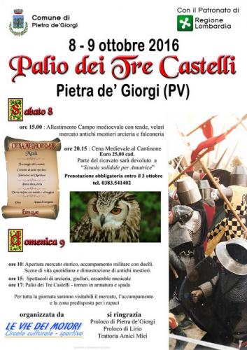 Palio Dei Tre Castelli - Pietra De' Giorgi