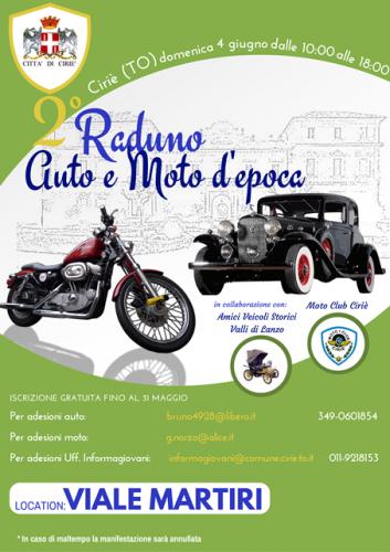 Raduno Di Auto E Moto D'epoca A Ciriè - Ciriè