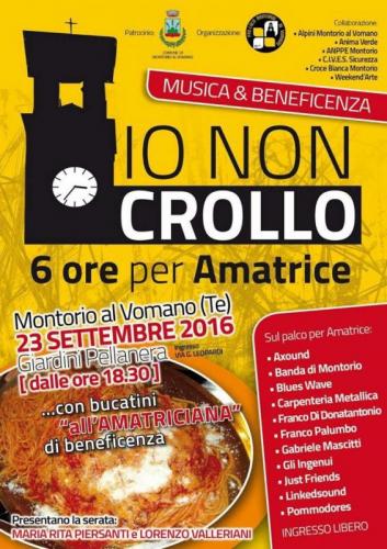 Io Non Crollo - Montorio Al Vomano