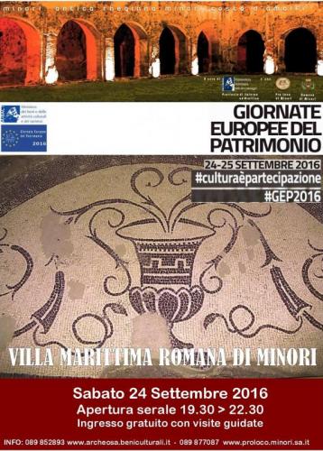 Giornate Europee Del Patrimonio - Minori