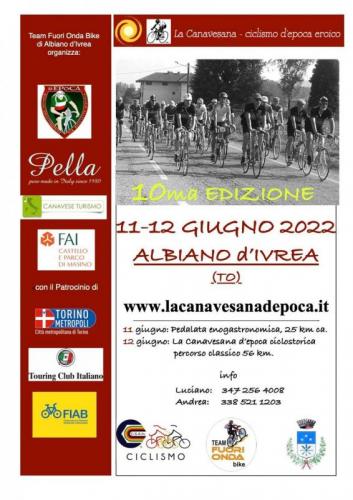La Canevasiana Ciclismo D'epoca Eroico  - Albiano D'ivrea