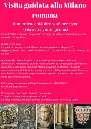 Visita Guidata Alla Milano Romana - Milano