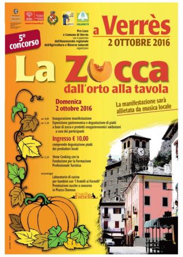 La Zucca Dall'orto Alla Tavola - Verrès