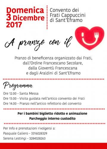 Pranzo Di Beneficenza Nell'antico Refettorio Dei Frati - Napoli