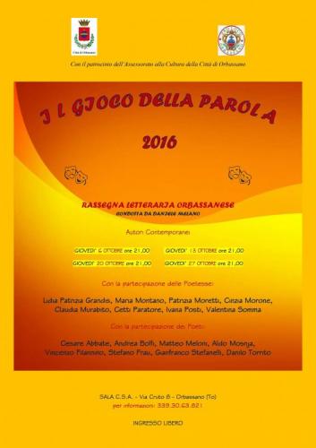 Il Gioco Della Parola - Orbassano