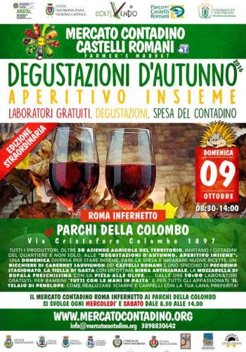 Degustazioni D’autunno Al Mercato Contadino - Roma