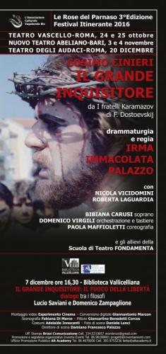 Cosimo Cinieri In Il Grande Inquisitore  - Roma