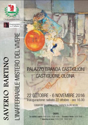 Personale Di Saverio Bartino - Castiglione Olona