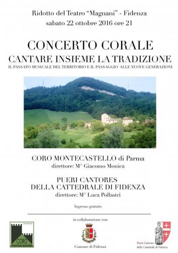 Cantare Insieme La Tradizione - Fidenza