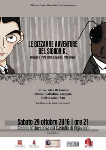 Omaggio A Kafka Tra Parole, Musica E Sogni - Vigevano