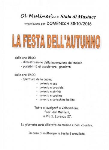 Festa D’autunno A Valbondione - Valbondione