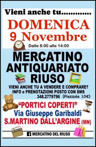 Mercatino Del Riuso A San Martino Dall'argine - San Martino Dall'argine