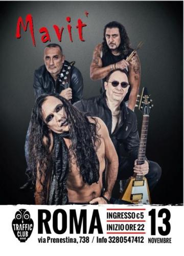 Il Rock Dei Mavit Dal Vivo Al Traffic  - Roma