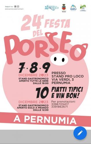 Festa Del Porseo A Pernumia  - Pernumia