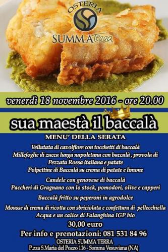 Sua Maestà Il Baccalà - Somma Vesuviana
