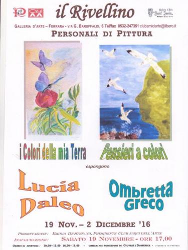 Lucia Daleo E Ombretta Greco - Ferrara