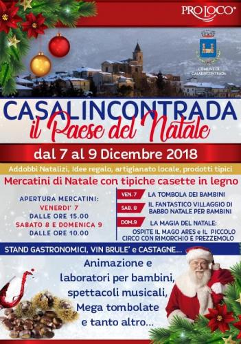 Il Paese Del Natale A Casalincontrada - Casalincontrada