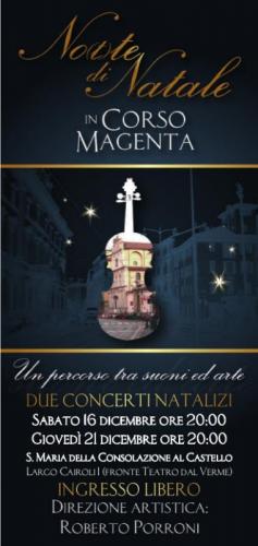 No(t)te Di Natale In Corso Magenta - Milano