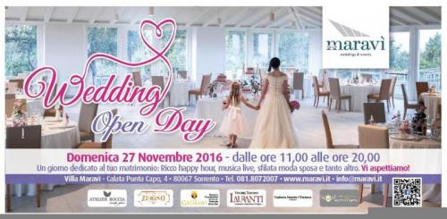 Wedding Open Day A Villa Maravì - Sorrento