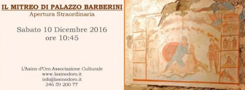 Il Mitreo Di Palazzo Barberini - Roma